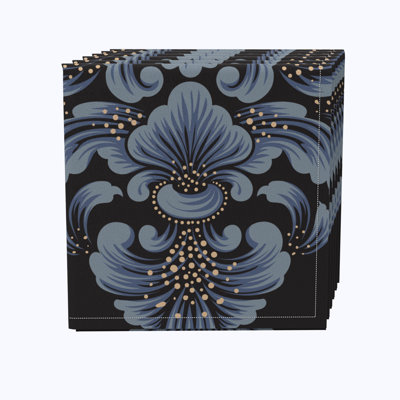 Cotton Floral Square Napkin