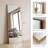 14 x 47 Over The Door - Full Length Hanging Mirror, Aluminum Alloy Framed Wall-mounted Full Length Mirror-1599501402