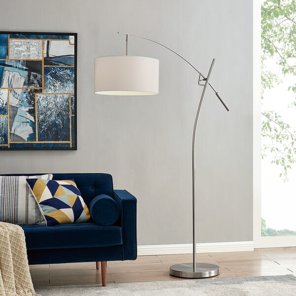 Mercury Row® Crowl 84'' Arched/Arc Floor Lamp & Reviews | Wayfair