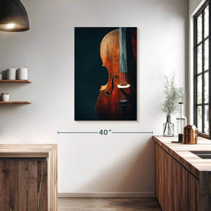 Abarca Classical Old Cello, 39" H x 26" W