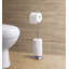 Porte-papier hygiénique sur pied pour salle de bain avec fonction de réserve-58786328