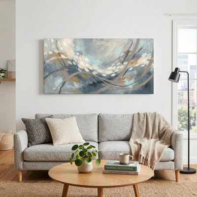 Ensemble de 1 tableau abstrait sur toile