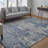 Viscose Abstract Indoor Rug-568911975