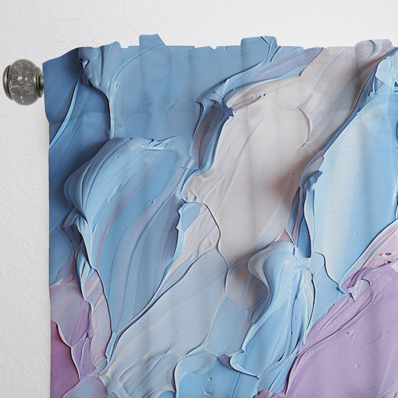 Rainbow Hue Harmony - Rideau arc-en-ciel - Velours obscurcissant - 1 panneau, L 52 po x L 90 po