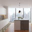 Glass Brick Joint Mosaic Wall Tile