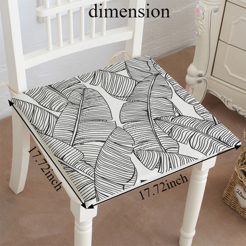 Coussin de chaise Bayou Breeze, L 17,71 po x P 17,71 po