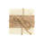 Marble Square 4 Piece Coaster Set