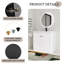 Meuble-lavabo simple 36 po avec plateau en résine-246292609