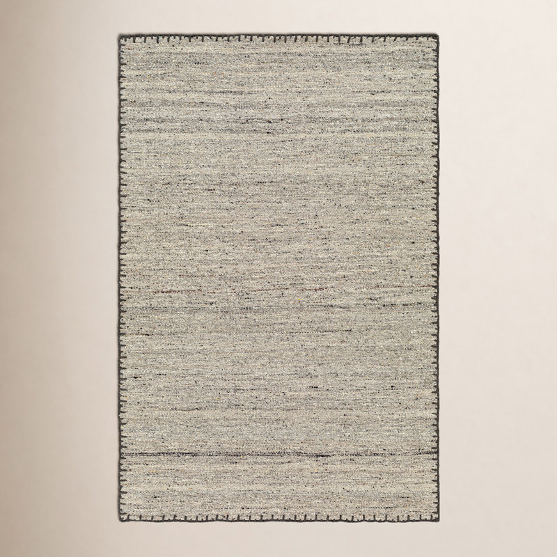 Rectangle Jayde Wool Area Rug, Rectangle 8' x 10'