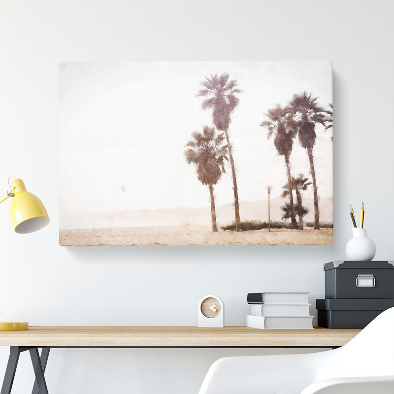 Palm Tree Beach Vol.2 - Wrapped Canvas, 35cm H x 50cm W x 3cm D