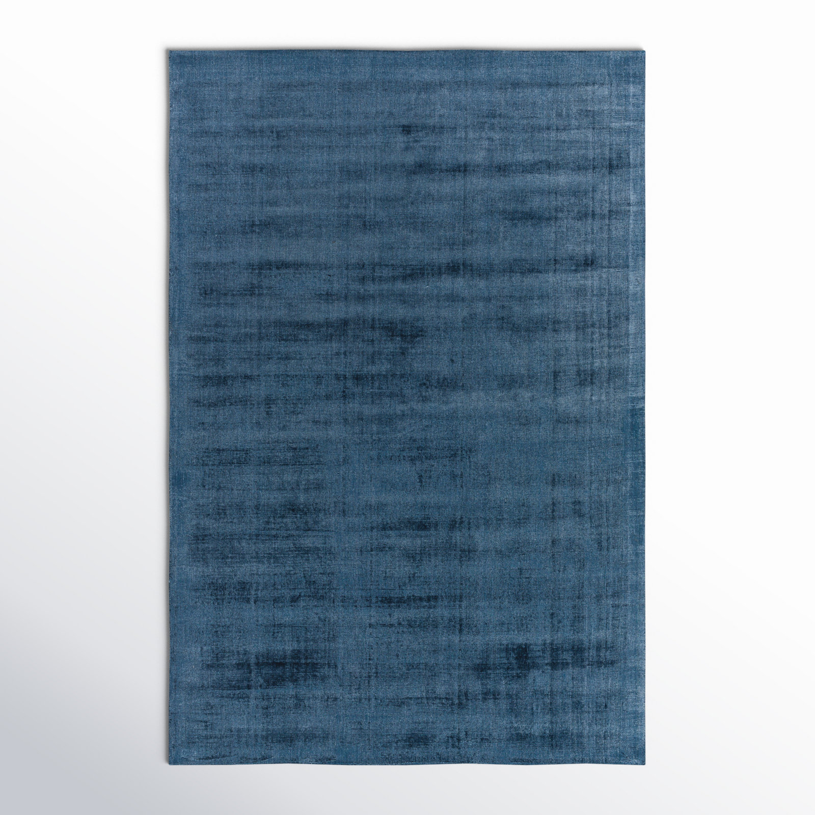 Isadora Hand Loomed Viscose Denim Rug, Rectangle 2' x 3'