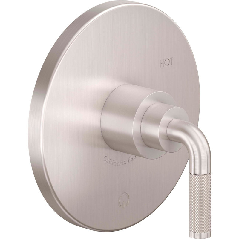 Descanso 1.8 GPM Pressure Balance Shower System, Satin Nickel, 2.0 GPM