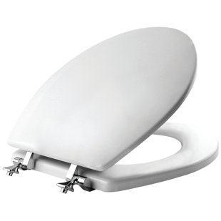 Mayfair 44CP avec système de fixation de siège et charnières STAY-TITE, ROND, blanc