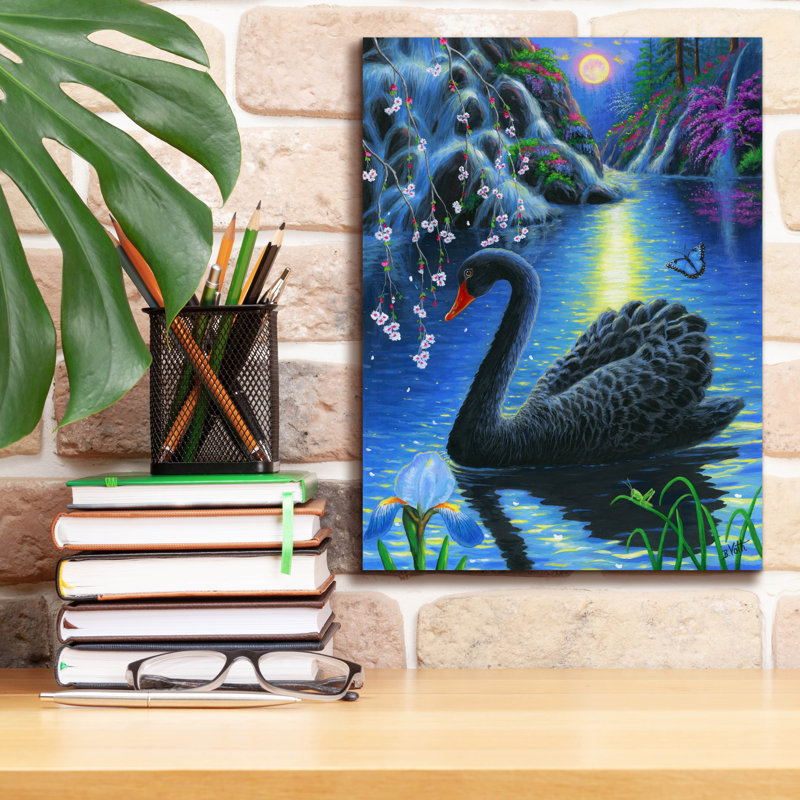 «Spring Moonlight» par Bridget Voth, H 16 po x l 12 po x P 0,75 po