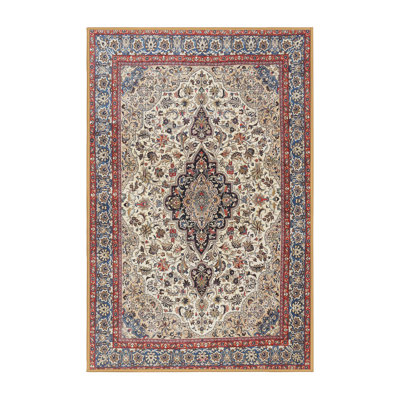 Tapis traditionnel mehroon/noir/bleu Azzitta