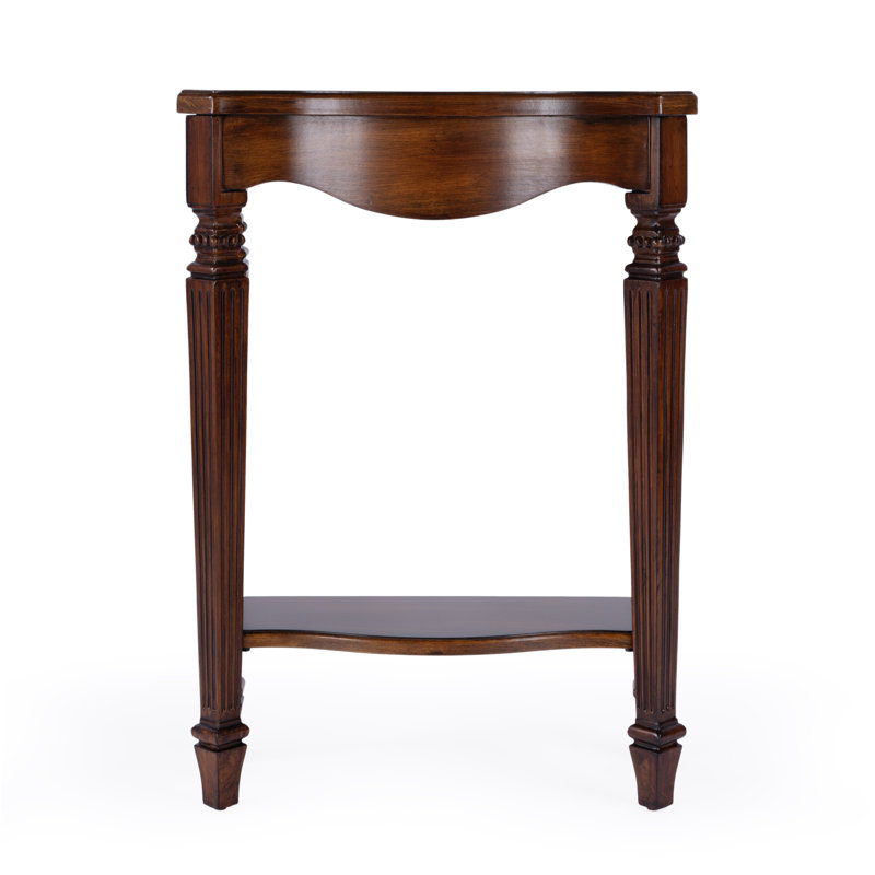 Cheshire Ballerina 22" Console Table, Light Brown