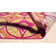 Tapis rose/jaune Dorinda