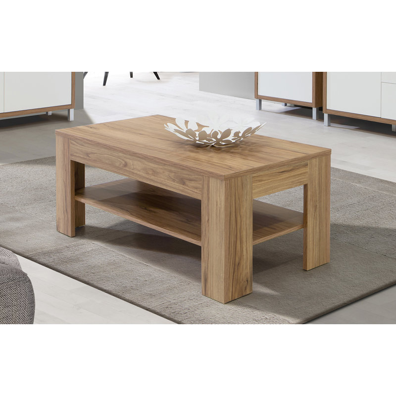 Cerasella Four Leg Coffee Table with Storage
