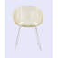 Chaise d'appoint transparente, demi-cercle, 2 pièces par ensemble-195067182