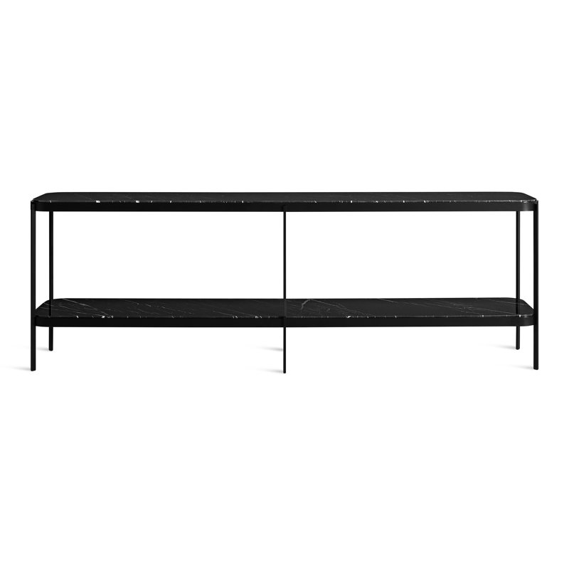 Comehither 72'' Marble Top Console Table