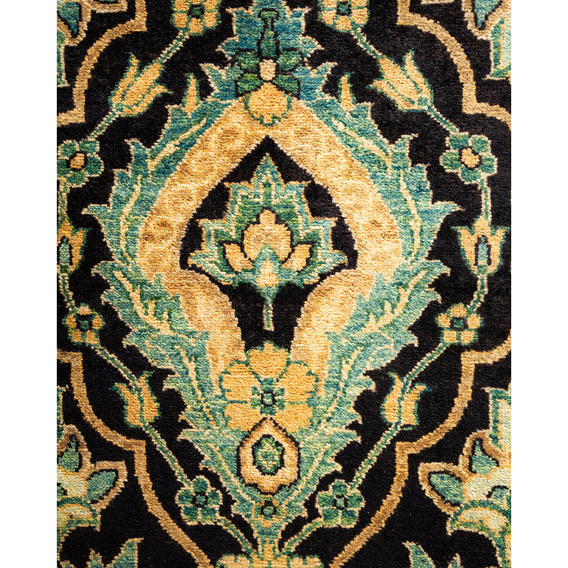 Classic One-of-a-Kind 6' 3" X 12' 1" Hand Knotted Area Rug
