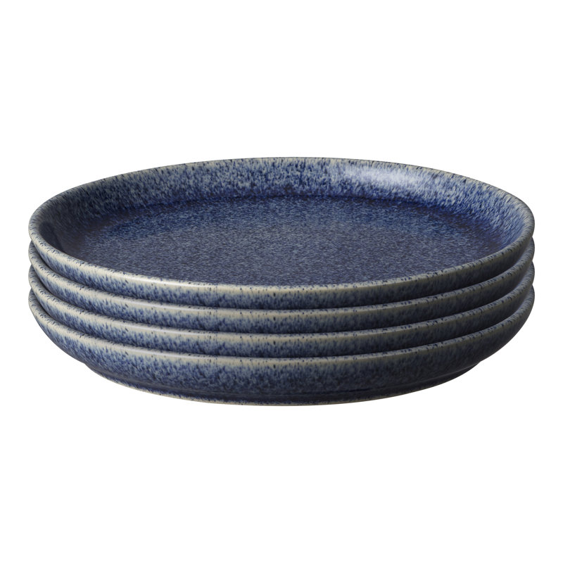 Denby Studio Blue 12 Piece Dinnerware Set, Service for 4