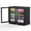 Refroidisseur de bar 36 po avec 2 portes en verre, réfrigérateur à boissons pour restaurant, garage, bureau, magasin Coolake