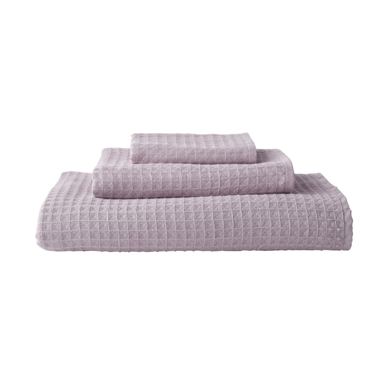Waffle Twist Waffle Hand Towel, Orchid