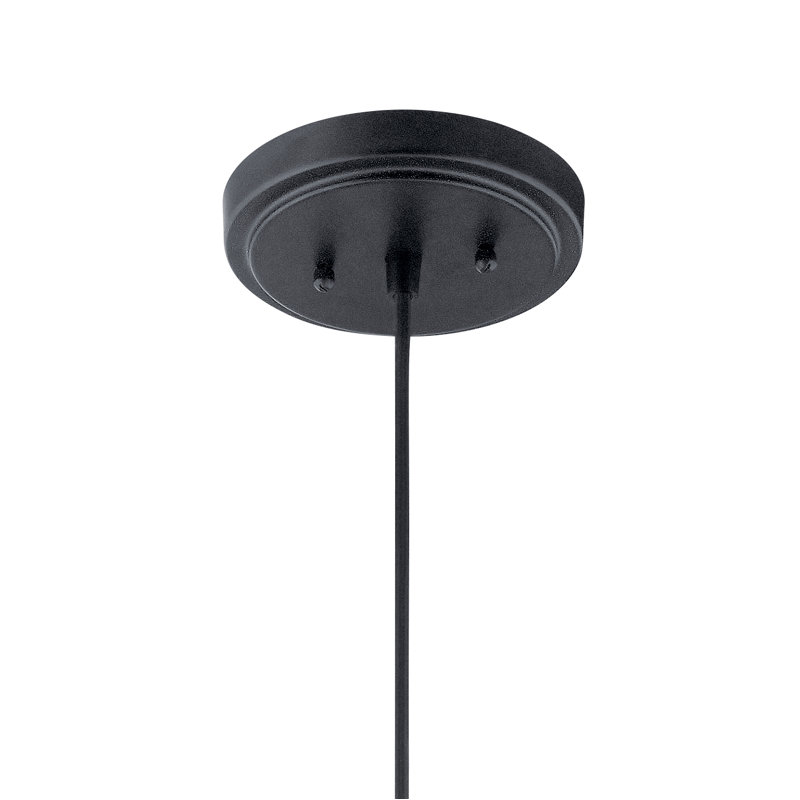 Porterfield 1 - Light Single Pendant, Black