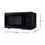 1.1 CF Countertop Microwave Oven