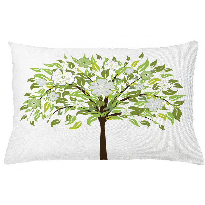 Housse de coussin lombaire intérieur/extérieur nature, 16 po x 26 po