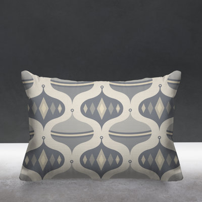 Outdoor Reversible Throw Pillow