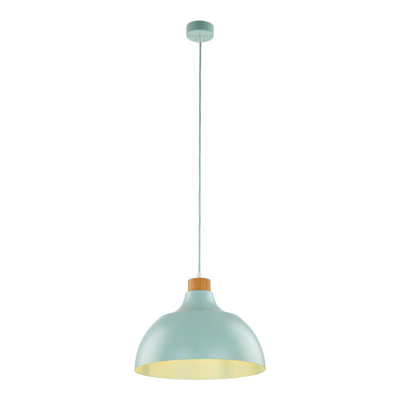 Luminaire suspendu CAP rouge brique, Bleu
