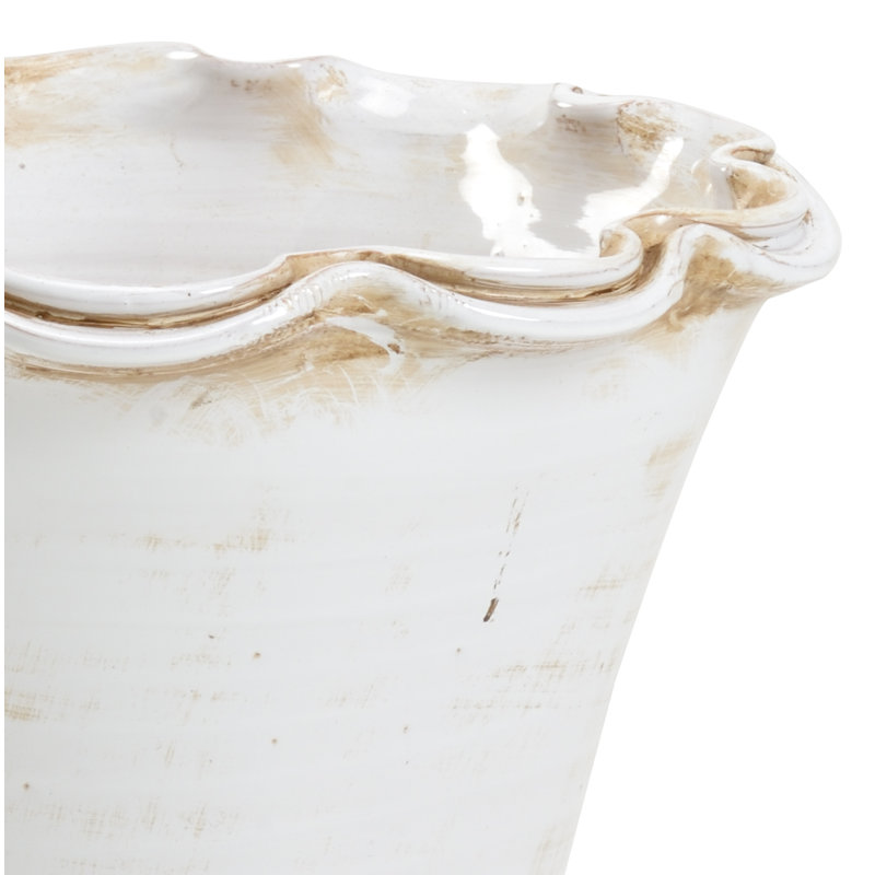Impruneta Terracotta Pot Planter, 11.3" H x 12.5" W x 12.5" D