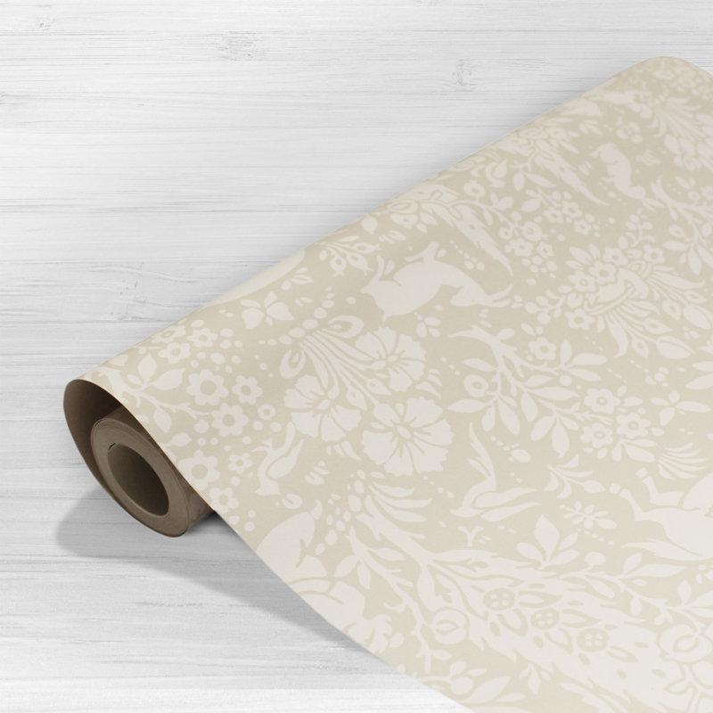 Madelyn 10.05m x 53cm Wallpaper Roll, Natural