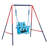 21 Swing - & Blue, Mental Plastic, Safe Playground Fun, 110Lbs Capacity, Age 3 Solid Plastic Construction,