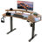 63"Modern Wing-Shaped Standing Desk-362874049