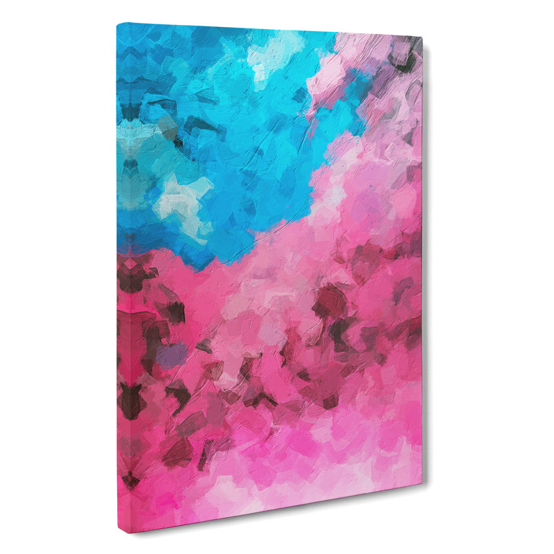 XC1022-1803X Delightful Abstract - Wrapped Canvas Print, 50cm H x 35cm W x 3cm D