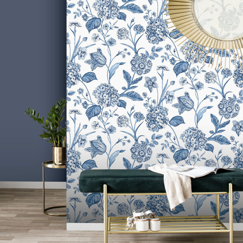 Amelie Hydrangea, Blue White
