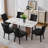 Linen Upholstered Solid Wood Dining Chairs (Set Of 2)-1677507606-1677507607