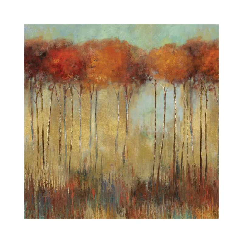 Amongst Friends II by Allison Pearce - Wrapped Canvas Painting, 45.72 cm H x 45.72 cm W x 1.91 cm D
