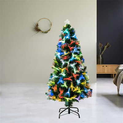 Lighted Artificial Christmas Tree