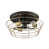Flat Black/Satin Brass selected