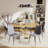 Rectangular Extendable Dining Table set-1325972857-1325972804-1326270970