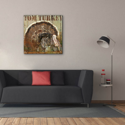 Epic Graffiti Open Season Turkey by Art Licensing Studio Canvas Wall Art 37 x 37