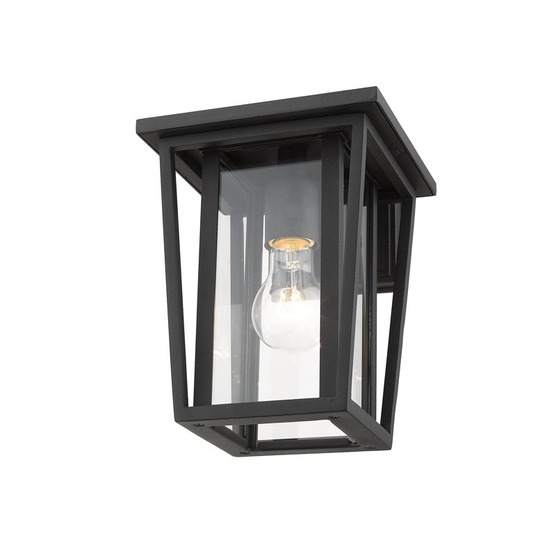 Amreet Aluminum Wall Light, Black