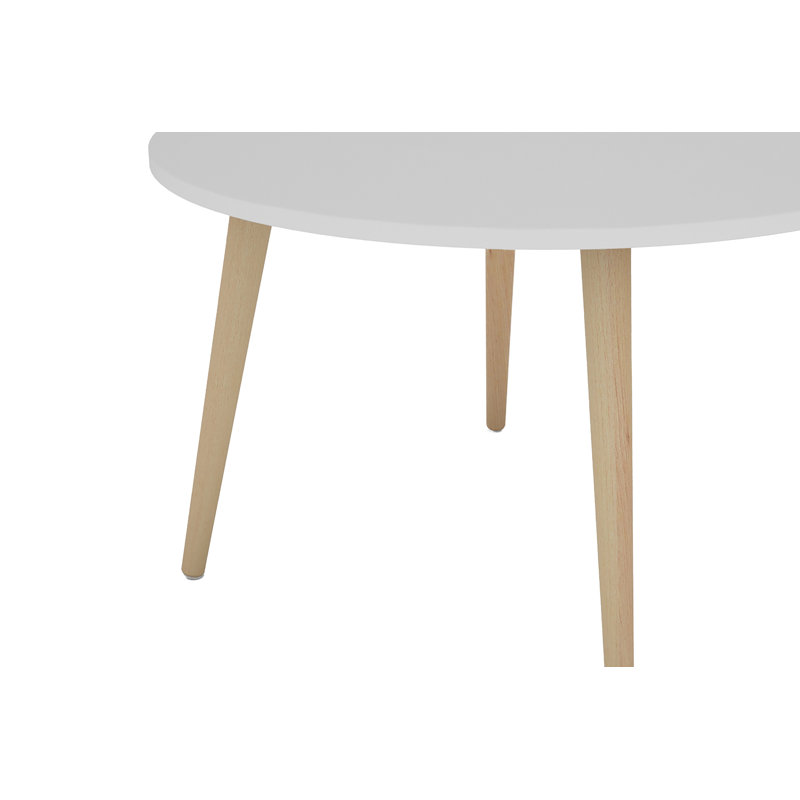 Prudence Four Leg Coffee Table, White