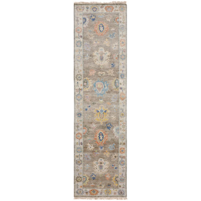 Colorburst Oushak Hand Knotted Area Rug
