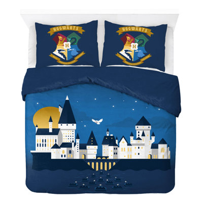 Ensemble de housse de couette et taie décorative 100% coton biologique samedi