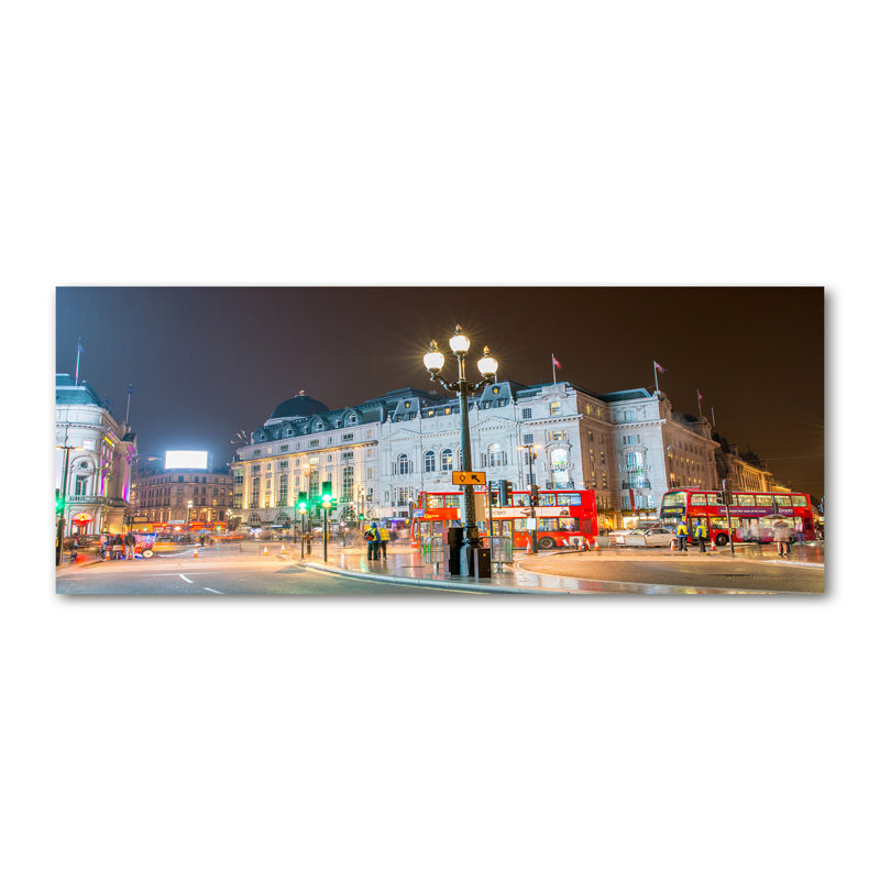 London By Night - No Frame Print on Canvas